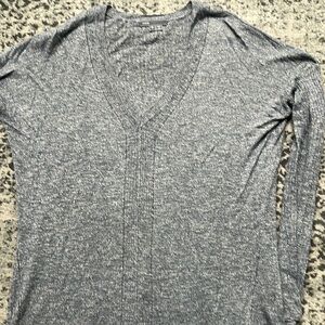 Woman’s sweater- Vince. Vneck. Light weight. Nice details in fabric